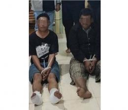 Dua pelaku perampok di Pekanbaru berhasil ditangkap (foto/int)
